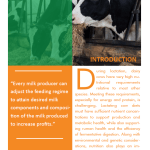 Dairy Feeding Parameters for Healthy Cows and Milk Quality pg 1