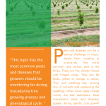 Macadamia Plant Protection, Pests and Diseases Management_1